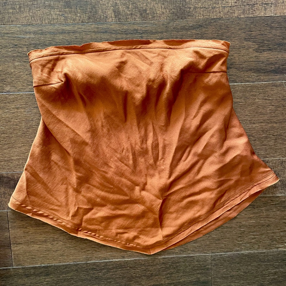 Free People strapless top